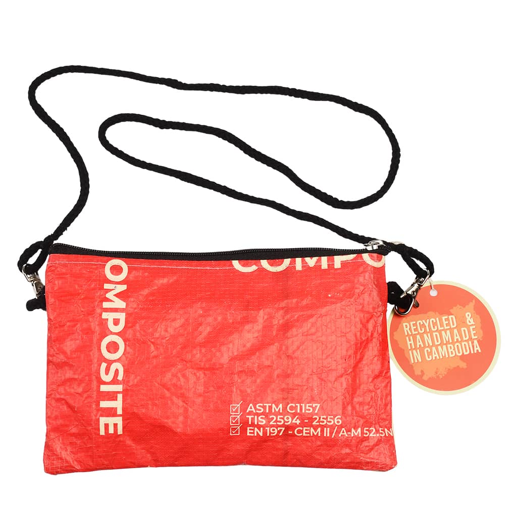 פאוץ' מפלסטיק תעשייתי ממוחזר