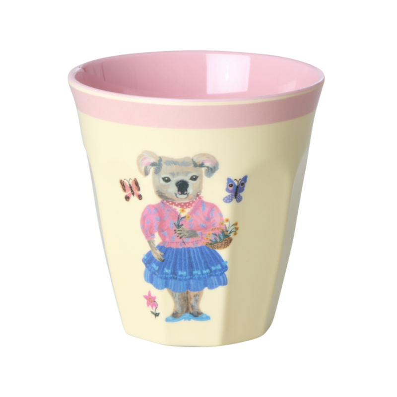 כוס מלמין טוטון איורי חיות נטלי לאטה -קואלה