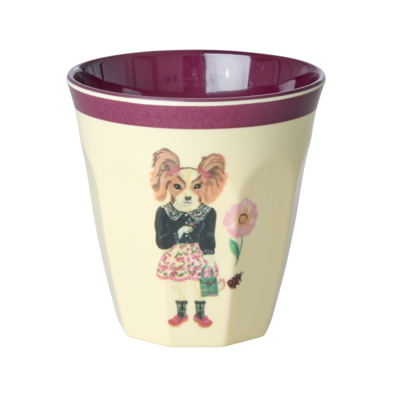 כוס מלמין טוטון איורי חיות נטלי לאטה -כלבה