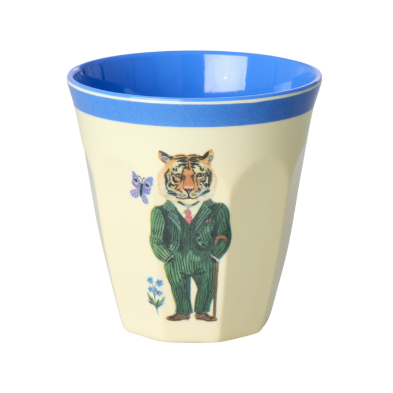 כוס מלמין טוטון איורי חיות נטלי לאטה -נמר