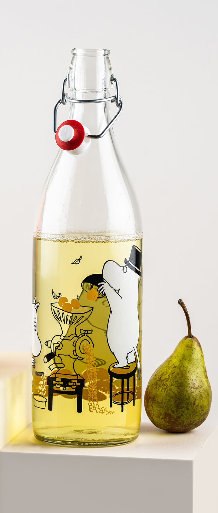 בקבוק זכוכית: Fruits מומינים