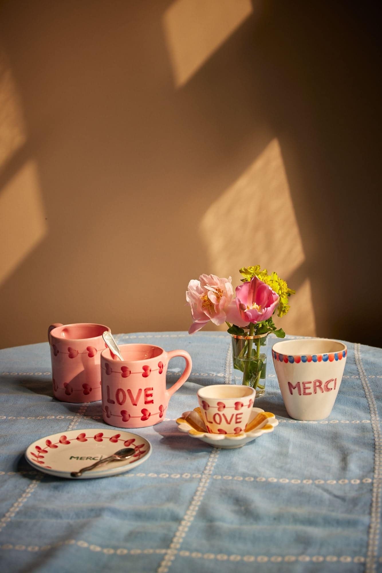 כוס קרמיקה לאספרסו - LOVE