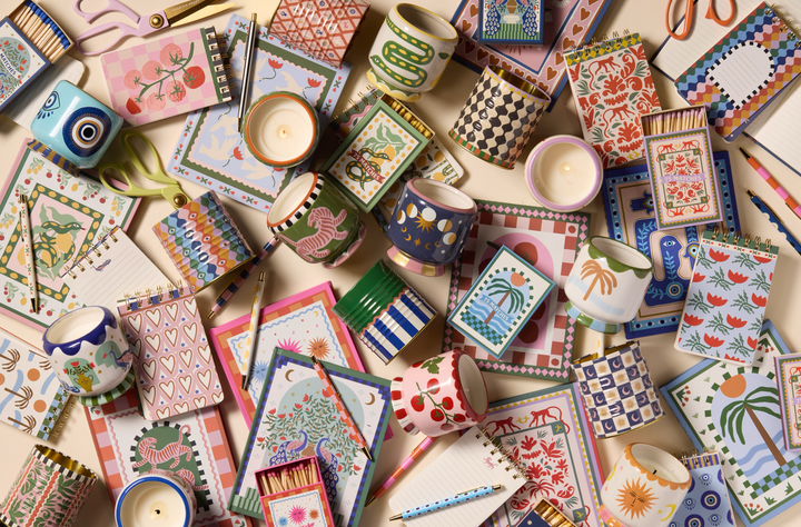 נר בכלי קרמי מאוייר: Tomato Vine, Heirloom Tomato