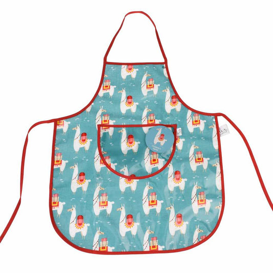 סינר מטבח לילדים בהדפס לאמות