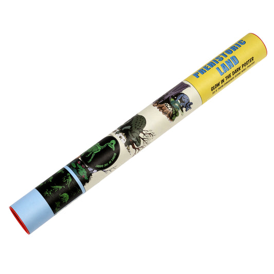 פוסטר דינוזאורים זוהר בחושך