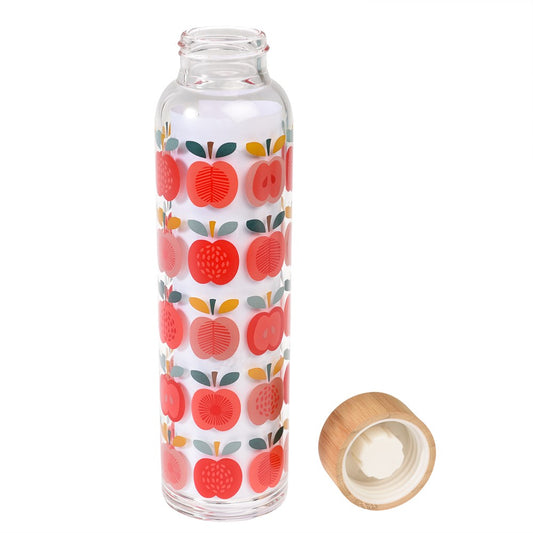 בקבוק זכוכית תפוחים