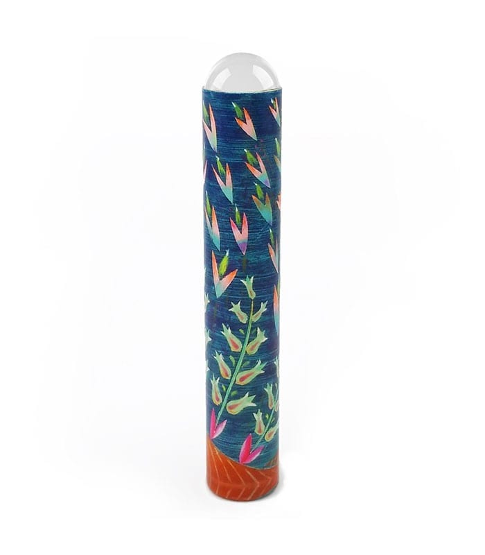 קליידסקופ קריסטל בול פרחים