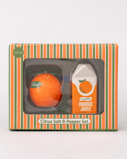 סט מלחיה ופלפליה: Orange Juice