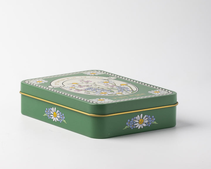 קופסת פח: Blooming Chrysanthemum