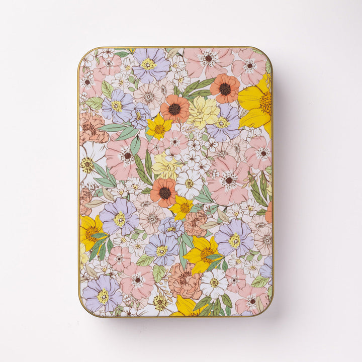קופסת פח: Flowers