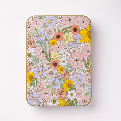 קופסת פח: Flowers