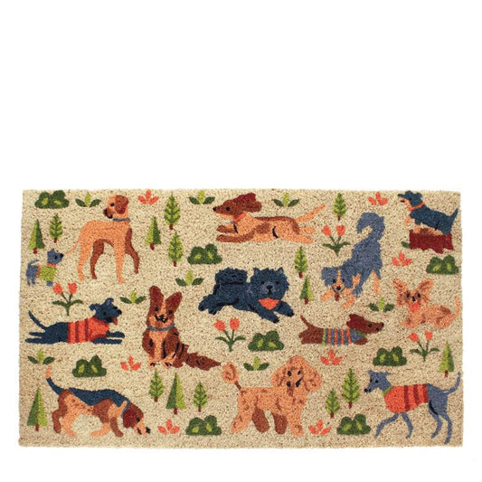 שטיח סף - פארק כלבים