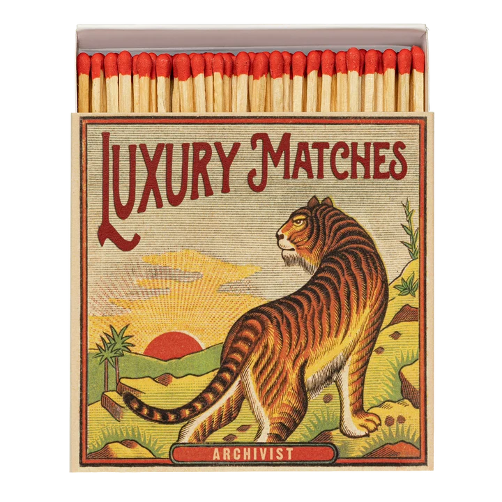 קופסת גפרורים: Square, Sunrise Tiger