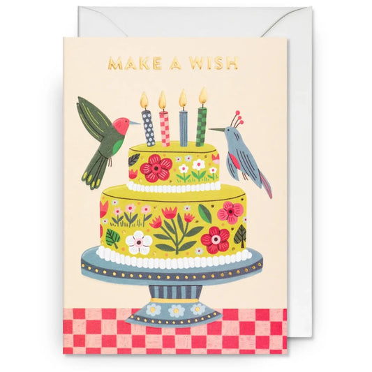 כרטיס ברכה: MAKE A WISH