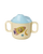 ספל מלמין לתינוק - כלב בחלל