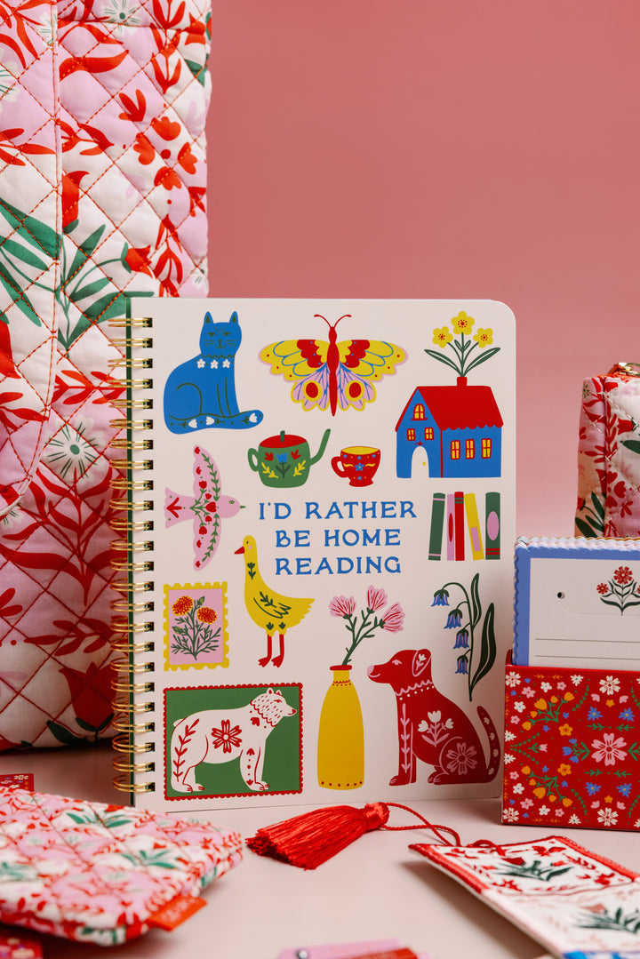 מחברת ספירלה: I'd Rather Be Home Reading