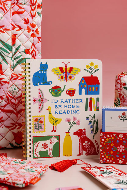 מחברת ספירלה: I'd Rather Be Home Reading
