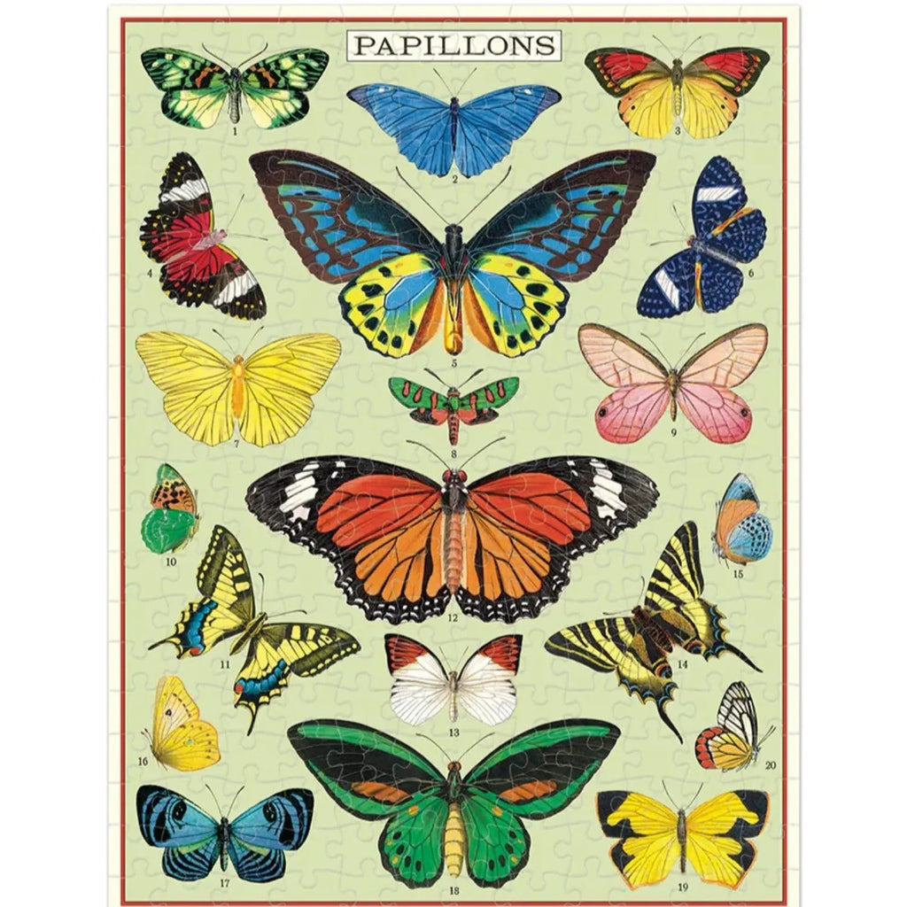מיני פאזל : BUTTERFLIES