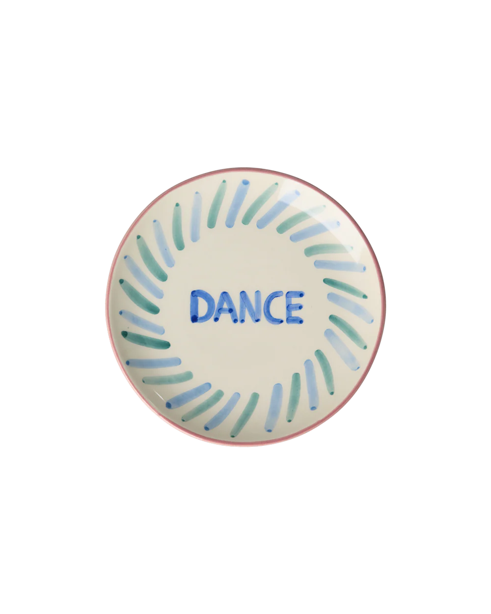 צלחת קרמיקה לקינוח - DANCE