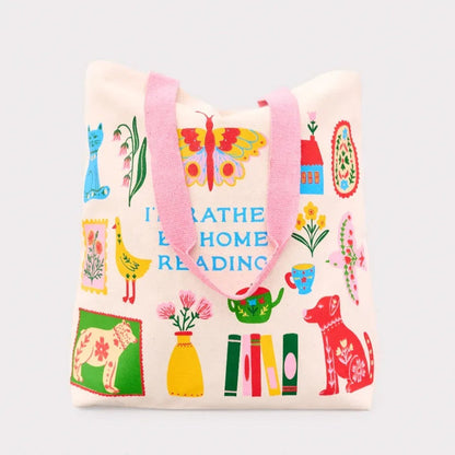 תיק צד: I'd Rather Be Home Reading