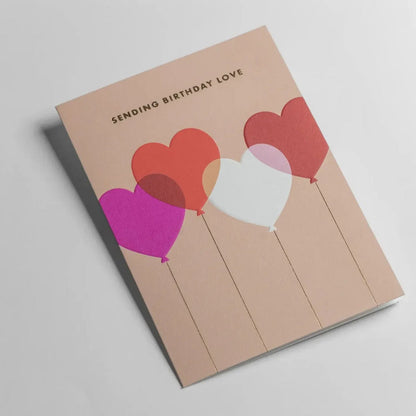 כרטיס ברכה: Sending Birthday Love