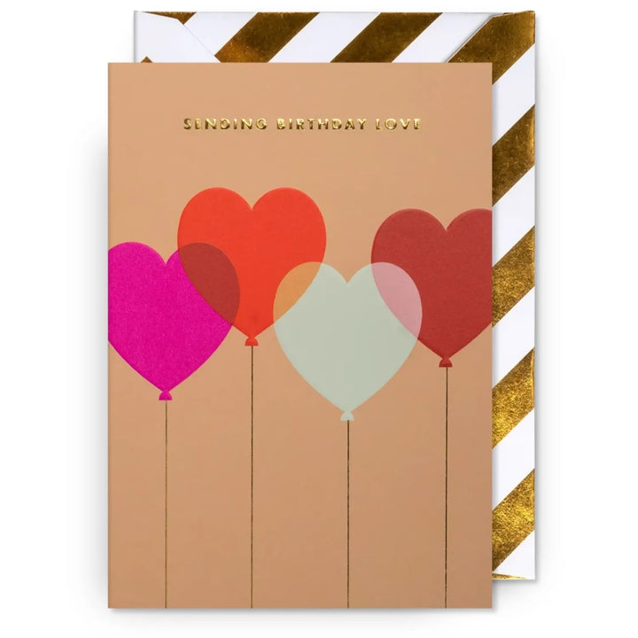 כרטיס ברכה: Sending Birthday Love