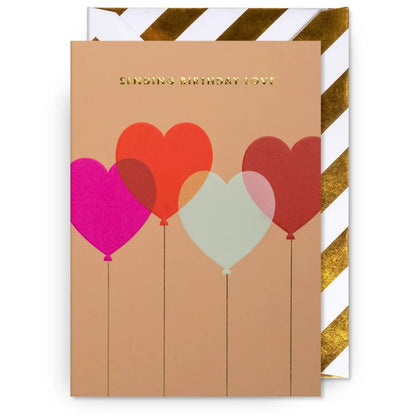 כרטיס ברכה: Sending Birthday Love