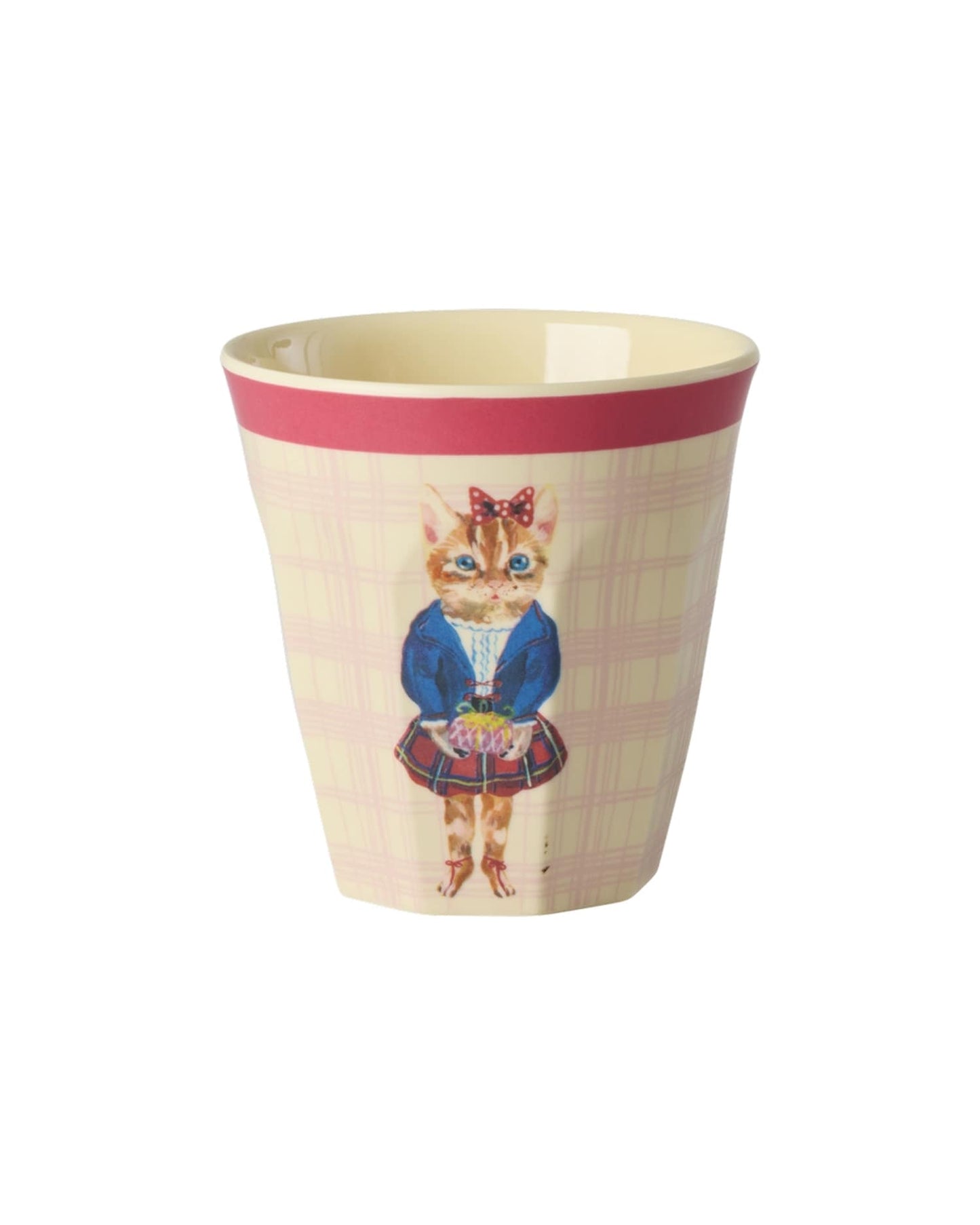 סט 6 כוסות מלמין מיני - נטלי לאטה משבצות