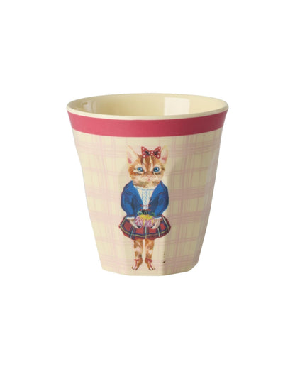 סט 6 כוסות מלמין מיני - נטלי לאטה משבצות