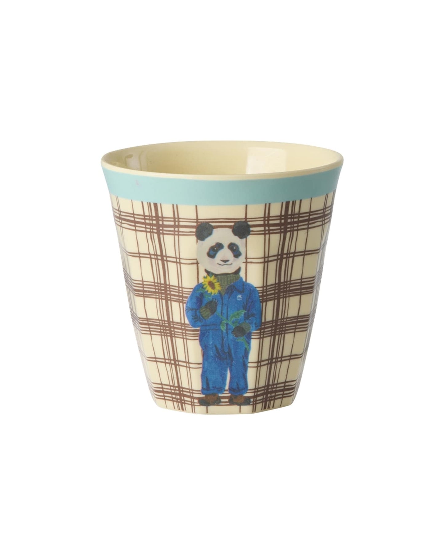 סט 6 כוסות מלמין מיני - נטלי לאטה משבצות