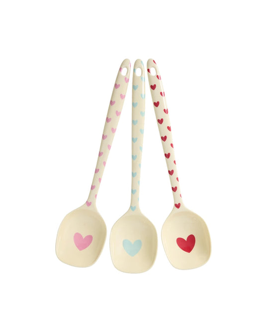 כף לבישול -  לבבות לבחירה ב3 צבעים