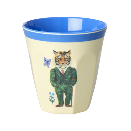 כוס מלמין טוטון איורי חיות נטלי לאטה -נמר