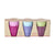 סט 6 כוסות מלמין מיני בצבעי AW23