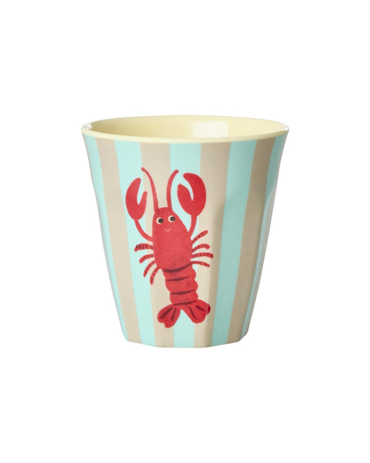 כוס מלמין מיני אוקיאנוס כחול - לובסטר