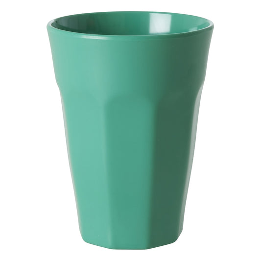כוס לאטה חלקה ירוק בוהק