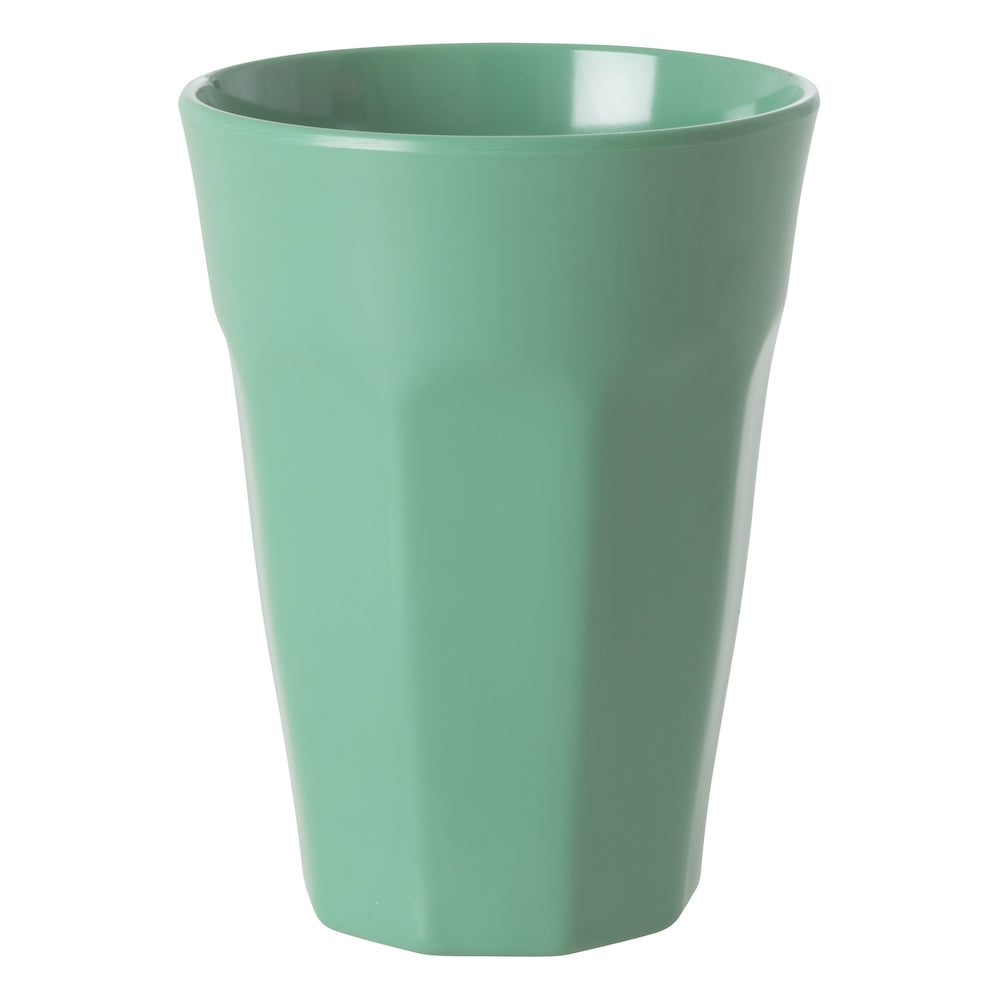כוס לאטה חלקה ירוק מנטה