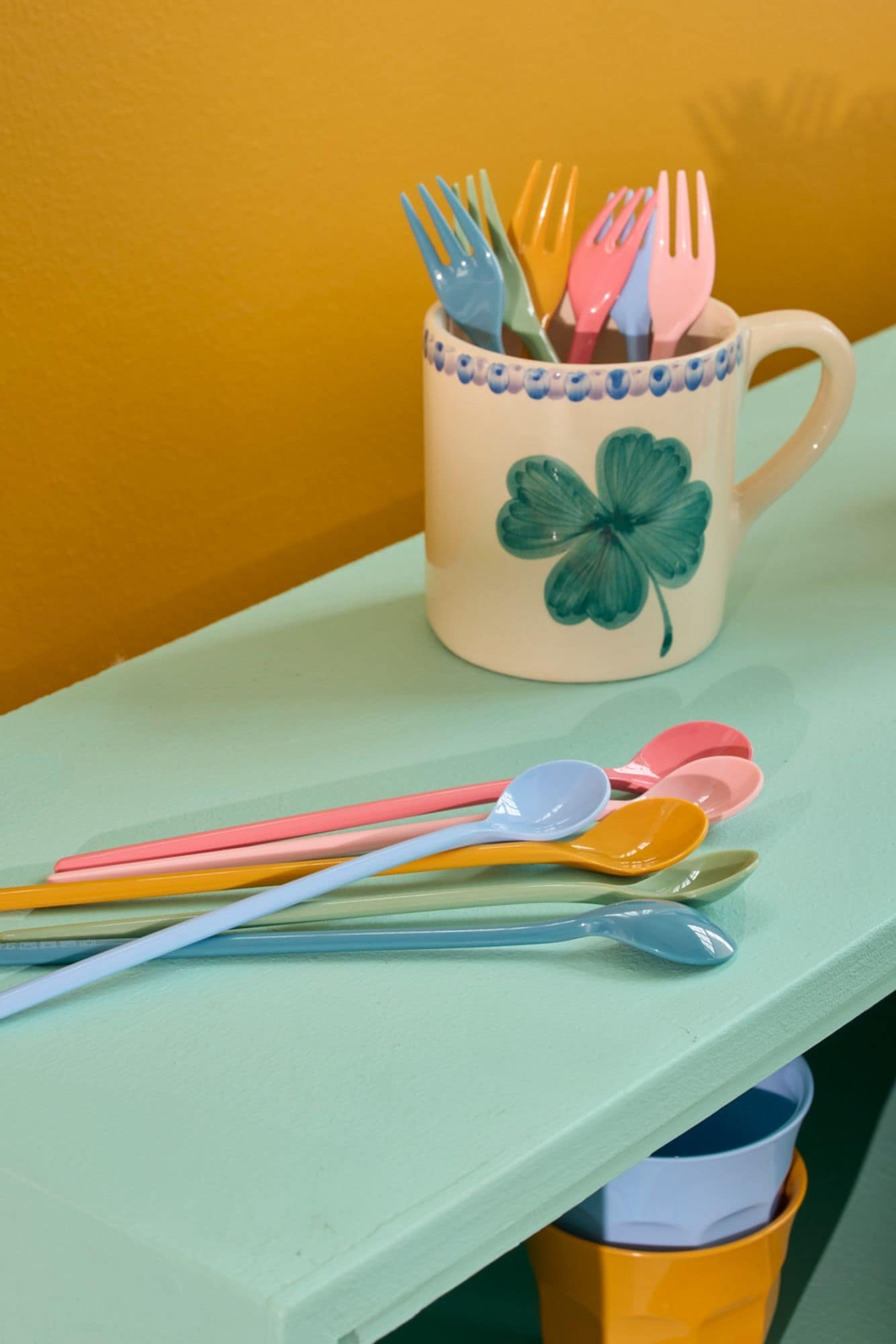 סט 6 מזלגות בצבעי AW25 - LOVE