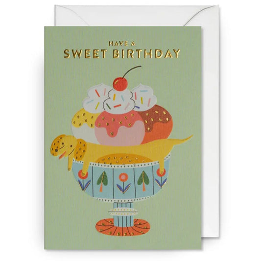 כרטיס ברכה: Have a Sweet Birthday