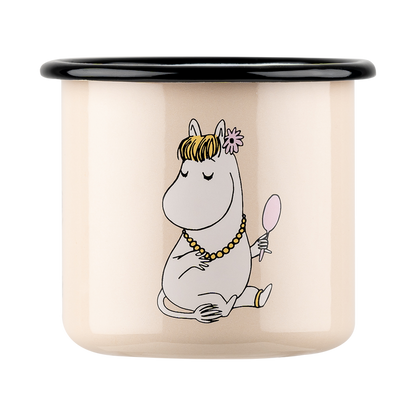 ספל אמייל: Snorkmaiden, Beige M מומינים