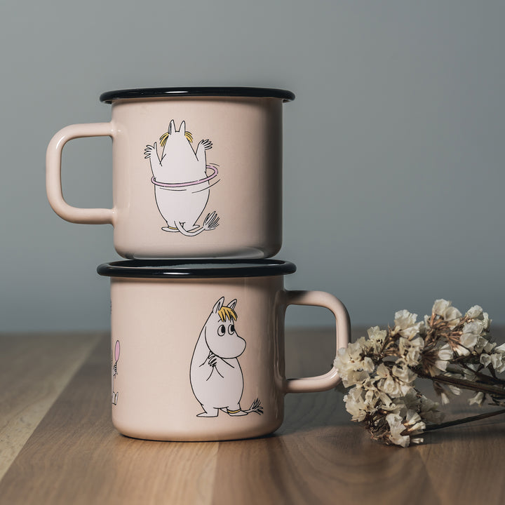 ספל אמייל: Snorkmaiden, Beige M מומינים