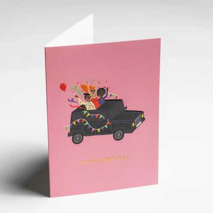כרטיס ברכה: Happy Birthday Jeep