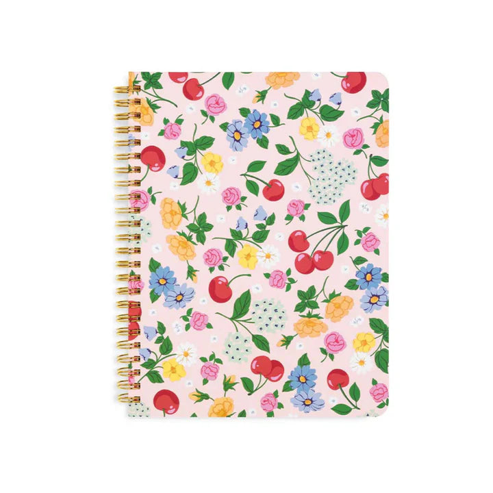 מחברת ספירלה: Flowers & Fruit