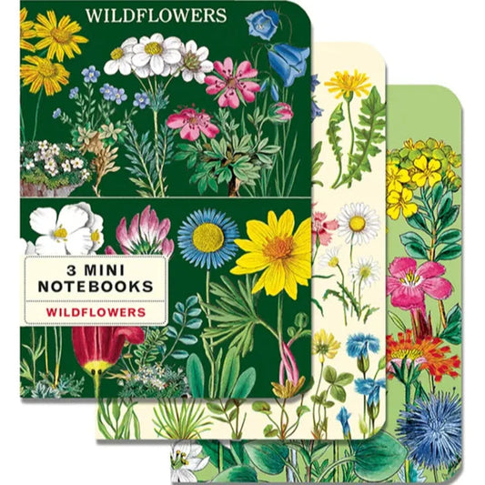 3 מחברות מיני : Wildflowers V2