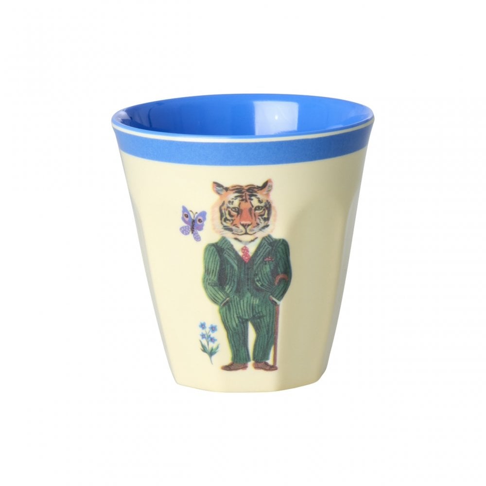 כוס מלמין מיני טוטון איורי חיות נטלי לאטה -נמר