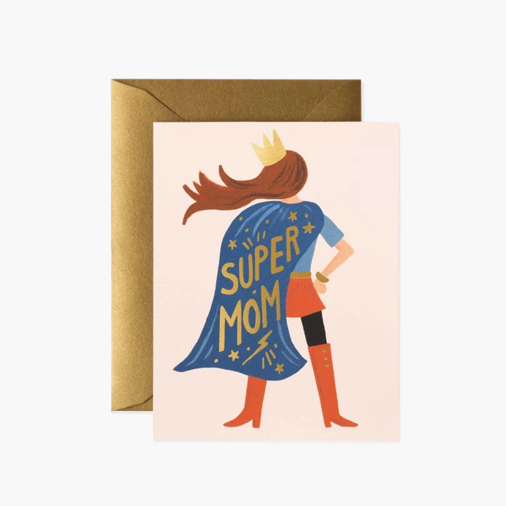 כרטיס ברכה: Super Mom