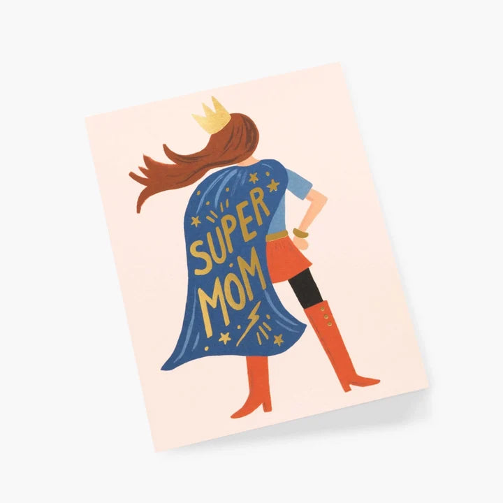 כרטיס ברכה: Super Mom