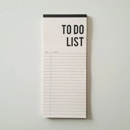 בלוק משימות To Do List