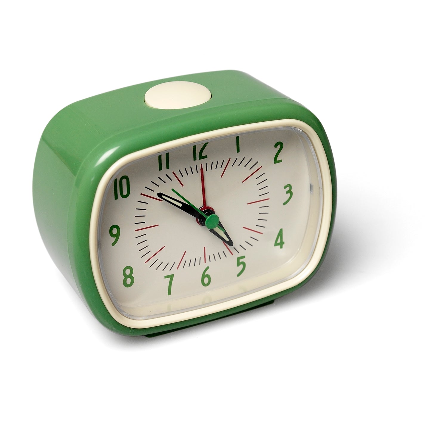 שעון מעורר ירוק רטרו