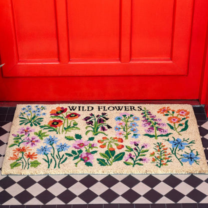 שטיח סף פרחי בר