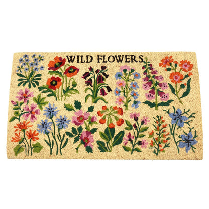 שטיח סף פרחי בר